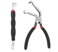 Rustark 2Pcs Electrical Disconnect Pliers 60 Degree Electric Disconnect Pliers and Electrical Connector Separator Tool Spark Plug Disassembly Tool Automotive for Car