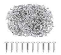 Rustark 300Pcs 1 Inch 25mm Galvanized Roofing Felt Nails Asphalt Nails Slating Nails Cement Siding Nails for Roof Repair, Asphalt Tile, Landscaping