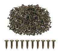 Rustark 300Pcs 3/4 Inch 20mm Steel Roofing Felt Nails Asphalt Nails Slating Nails Cement Siding Nails for Roof Repair, Asphalt Tile, Landscaping