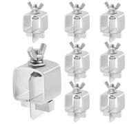 Rustark 8Pcs Butt Welding Clamps Auto Body Panel Clamps Small Welding Clamp Metal Weld Clips Welding Clips Clamp for Edge to Edge Welding