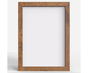 Rustic 18x14 (45.7x35.6cm) Photo Picture Poster Frame - Shatterproof Styrene, Wall Hang