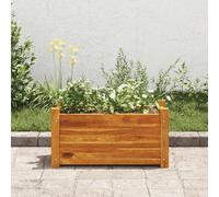 Rustic Acacia Raised Garden Bed Wooden Flower Vegetable Planter Box