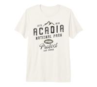 Rustic Acadia National Park Maine 1919 Premium T-Shirt