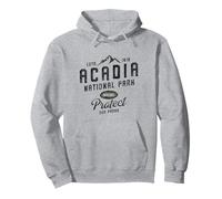 Rustic Acadia National Park Maine 1919 Pullover Hoodie