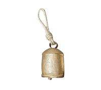 Rustic Bronze Cow Bell - Large Christmas Tree Decoration - Hanging Ornament Mantel & Front Door (8 * 5cm)