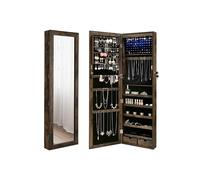 Rustic Brown Jewellery Cabinet