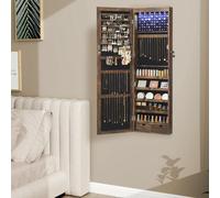 Rustic Brown Jewellery Cabinet