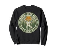 Rustic Buck Hunter Funny Outdoor Trip Design Sweatshirt