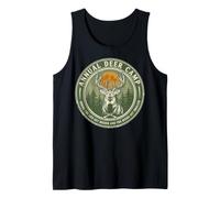 Rustic Buck Hunter Funny Outdoor Trip Design Tank Top