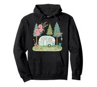 Rustic Camper Vibes for Nature Lovers on Relaxing Summer Pullover Hoodie