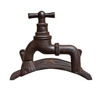 Rustic Cast Iron Wall Mounted Hosepipe Holder Garden Decoration