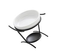 Rustic Ceramic Oil Burner Holder Essential Oil Diffuser Stress Aroma Therapy Wax Warmer for Meditation and Stress Relief Relaxation