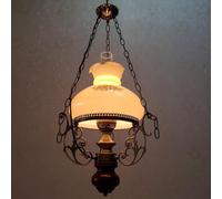Rustic Chandelier, Bedroom Retro Nostalgia Hanging Light, Italian Old Shanghai Light Luxury Homestay Club Pendant Light,Light Fixture