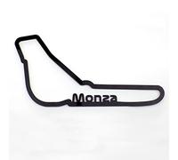 Rustic Charm Formula 1 Circuit Wall Art - Grand Prix Race Track Sculpture - Motorsport Gift - Monaco - Spa - Monza - Any Track. (Monza, Small (215mm))