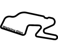 Rustic Charm Formula 1 Circuit Wall Art - Grand Prix Race Track Sculpture - Motorsport Gift - Monaco - Spa - Monza - Any Track. (Watkins Glen, Small (215mm))