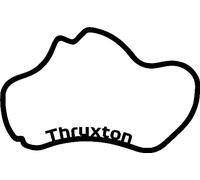 Rustic Charm Formula 1 Circuit Wall Art - Grand Prix Race Track Sculpture - Motorsport Gift - Monaco - Spa - Monza - Any Track. (Thruxton, Small (215mm))