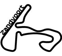 Rustic Charm Formula 1 Circuit Wall Art - Grand Prix Race Track Sculpture - Motorsport Gift - Monaco - Spa - Monza - Any Track. (Zandvoort, Small (215mm))