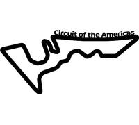 Rustic Charm Formula 1 Circuit Wall Art - Grand Prix Race Track Sculpture - Motorsport Gift - Monaco - Spa - Monza - Any Track. (Circuit of the Americas (COTA), Medium (315mm))
