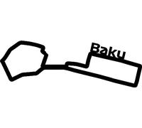 Rustic Charm Formula 1 Circuit Wall Art - Grand Prix Race Track Sculpture - Motorsport Gift - Monaco - Spa - Monza - Any Track. (Baku, Small (215mm))