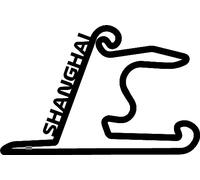 Rustic Charm Formula 1 Circuit Wall Art - Grand Prix Race Track Sculpture - Motorsport Gift - Monaco - Spa - Monza - Any Track. (Shanghai International Circuit, Medium (315mm))