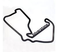 Rustic Charm Formula 1 Circuit Wall Art - Grand Prix Race Track Sculpture - Motorsport Gift - Monaco - Spa - Monza - Any Track. (Silverstone, XL (593mm))