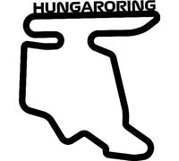 Rustic Charm Formula 1 Circuit Wall Art - Grand Prix Race Track Sculpture - Motorsport Gift - Monaco - Spa - Monza - Any Track. (Hungaroring, Small (215mm))