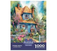 Rustic Cottage | Cozy House Jigsaw Puzzle 1000 Pieces, Fun & Challenging Educational Game, Stress-Relieving Toy for Adults & Kids, Premium Home Art Decor | Gift 70x50cm/1000pcs