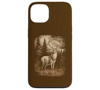Rustic Deer Stag Elk Buck Whitetail Graphic Case for iPhone 13