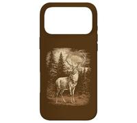 Rustic Deer Stag Elk Buck Whitetail Graphic Case for iPhone 17 Pro Max