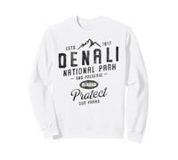 Rustic Denali National Park Alaska 1917 Sweatshirt