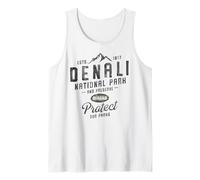 Rustic Denali National Park Alaska 1917 Tank Top