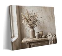 Rustic Dried Flowers Still Life Print, Botanical Poster12x18inch | Canvas Wall Art Decorative Artwork for Living Room Bedroom Office Hallway Entryway Apartment Home Decor