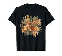 Rustic Fall Cactus Bouquet with Wildflowers T-Shirt