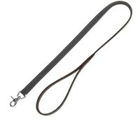 Rustic fatleather lead, M?L: 1.00 m/20 mm, grey