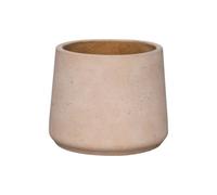 Rustic Fibreglass Indoor/outdoor Tapered Planter (H14 X 16.5Cm)