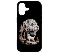 Rustic Forest Puli Dog Scenic Wilderness Portrait Case for iPhone 17