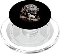 Rustic Forest Puli Dog Scenic Wilderness Portrait PopSockets PopGrip for MagSafe