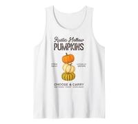Rustic Hollow Pumpkins Fall Harvest Autumn Festival Pumpkin Tank Top