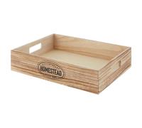 RUSTIC HOMESTEAD STORAGE CRATE