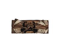 Rustic Lodge Bear Baby bow headband, good elasticity, keep baby warm, make your baby more lovely