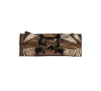 Rustic Lodge Bear Printed baby bow headband - super soft elastic headband, suitable for newborns, parties, photo shoots and daily wear,