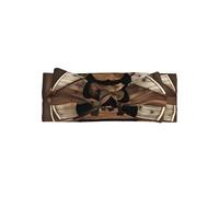 Rustic Lodge BearPatterned bow headband, baby hair accessory, suitable for babies aged 0-6 months or everyday wear