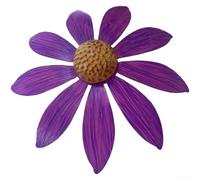 Rustic Metal Flower Circle Garden Decoration Merging Pastoral Warmth European Sophistication and For AMERICAN Layout Needs (B)