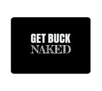 Rustic Metal Signs Outdoor Get Buck Naked Room Decor for Men Garage Signs for Pubs Club Entryway Kitchen Art Poster Gift for Men 10x14 Inch