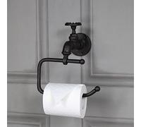 Rustic Metal Tap Toilet Roll Holder 19cm x 21cm