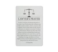 Rustic Metal Tin Sign Lawyer’S Prayer Print Wall Art Law Office Decor Modern Lawyer Painting Poster Artwork Lawyers Gifts 8x12 Inch