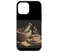 Rustic Mortar Pestle Spices Coffee Recipe Art Case for iPhone 12 Pro Max