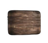 Rustic Old Barn Wood Laptop Case, Computer Case Laptop Gifts for Men Women for Travel Abroad