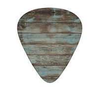 Rustic Old Barn Wood Unique Guitar Picks With Clear Prints And Multiple Thicknesses