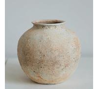 Rustic Pottery Vases for Home Decor - Modern Wabi Sabi Ceramic Pot